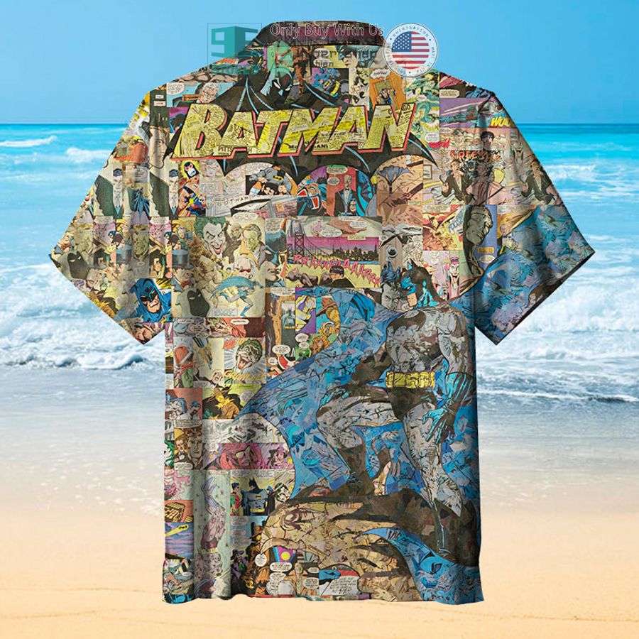 batman comic frames hawaiian shirt 2 73741