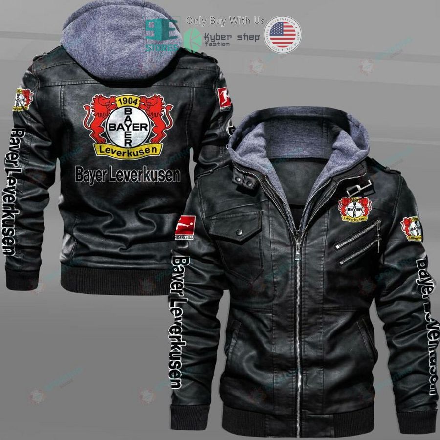 bayer 04 leverkusen leather jacket 1 42052