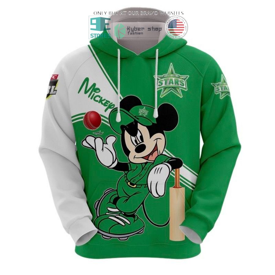 bbl melbourne stars mickey mouse shirt hoodie 2 43691