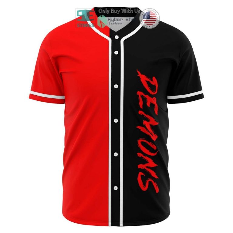 bear grillz demons baseball jersey 1 70884