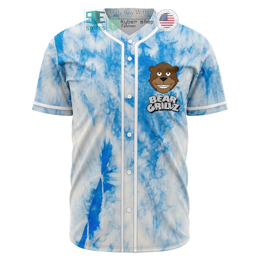 bear grillz white blue baseball jersey 1 83481