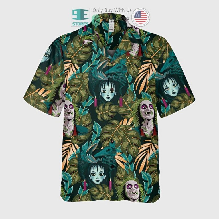 beetlejuice lydia deetz tropical hawaiian shirt 3 41369