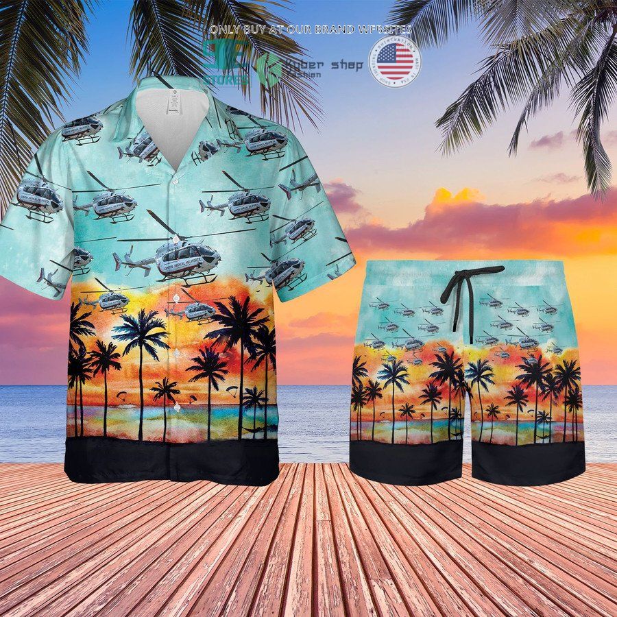belgium asbl centre medical heliporte hawaiian shirt shorts 2 63248