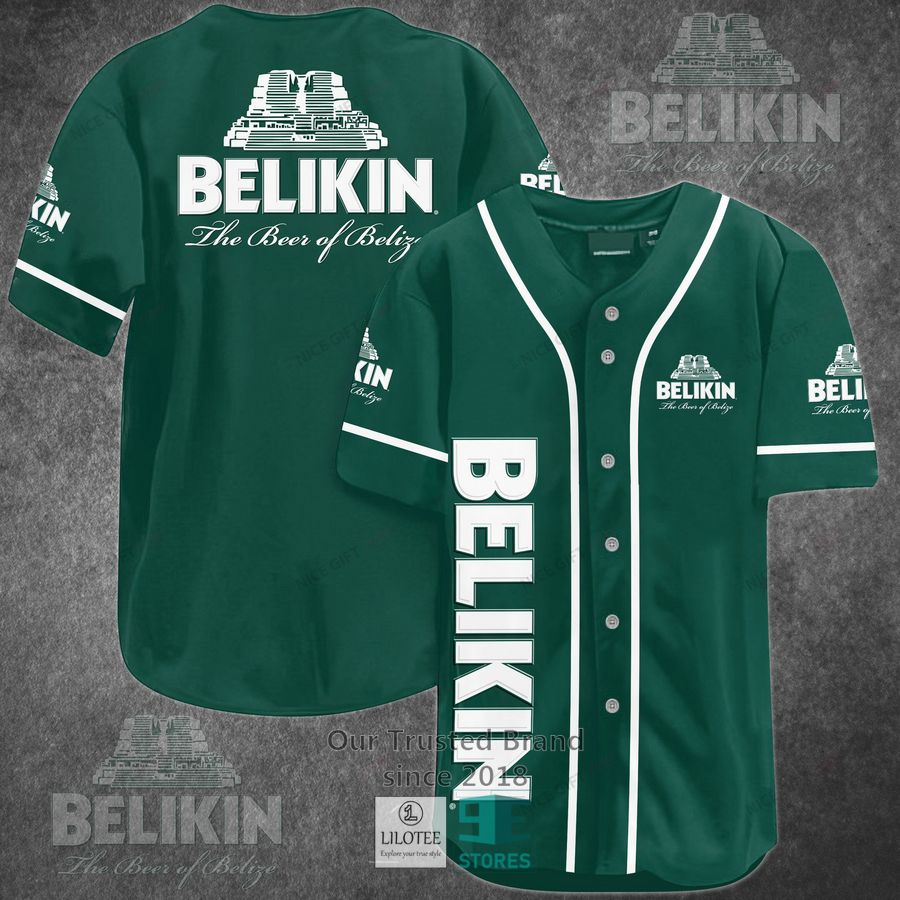 belikin beer green baseball jersey 1 91786