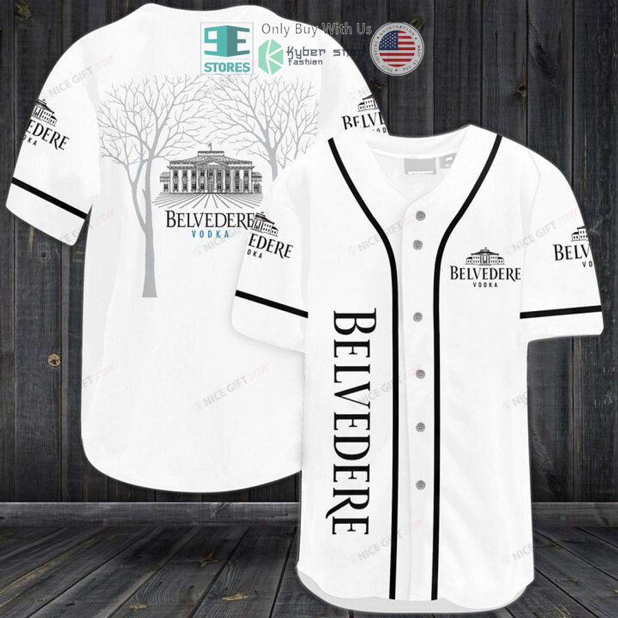 belvedere vodka logo baseball jersey 1 62422