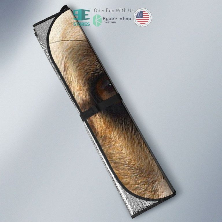 bernese mountain dog eyes car sun shade 3 10125