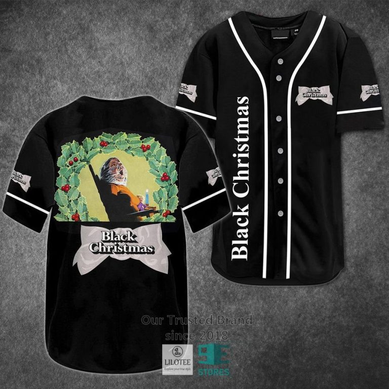 black christmas horror movie baseball jersey 1 53734