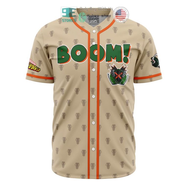 blazing bakugo my hero academia baseball jersey 1 74074