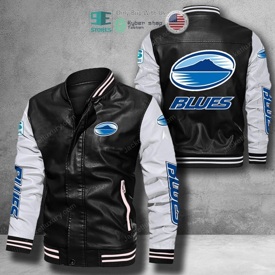 blues super rugby leather bomber jacket 1 13551