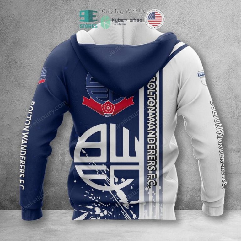 bolton wanderers 3d shirt hoodie 3 93246