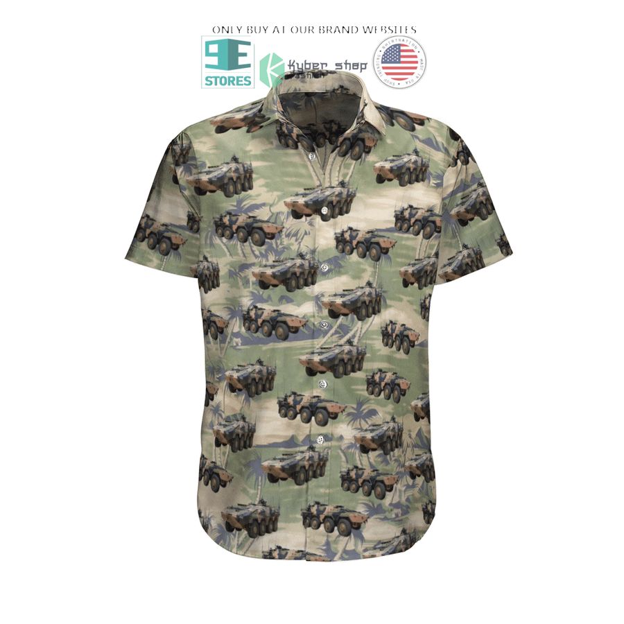 boxer armoured fighting vehicle australian army hawaiian shirt shorts 1 19467
