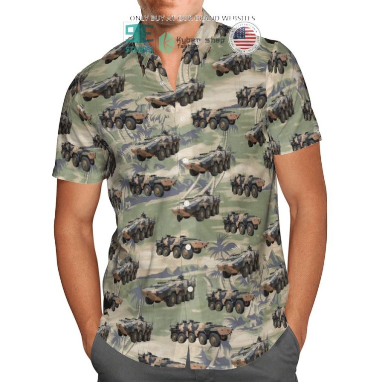 boxer armoured fighting vehicle australian army hawaiian shirt shorts 3 22617