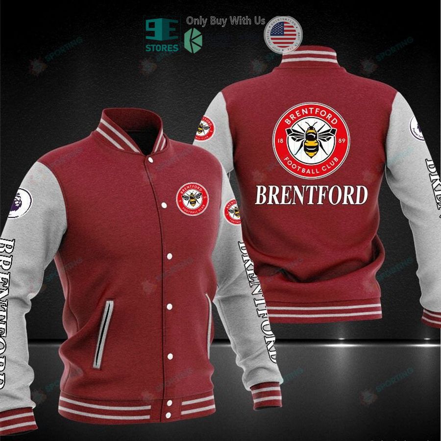 brentford fc baseball jacket 2 47823