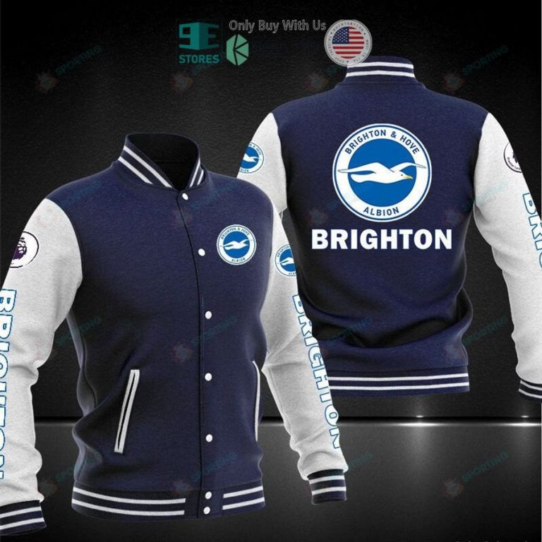 brighton and hove albion baseball jacket 1 5814