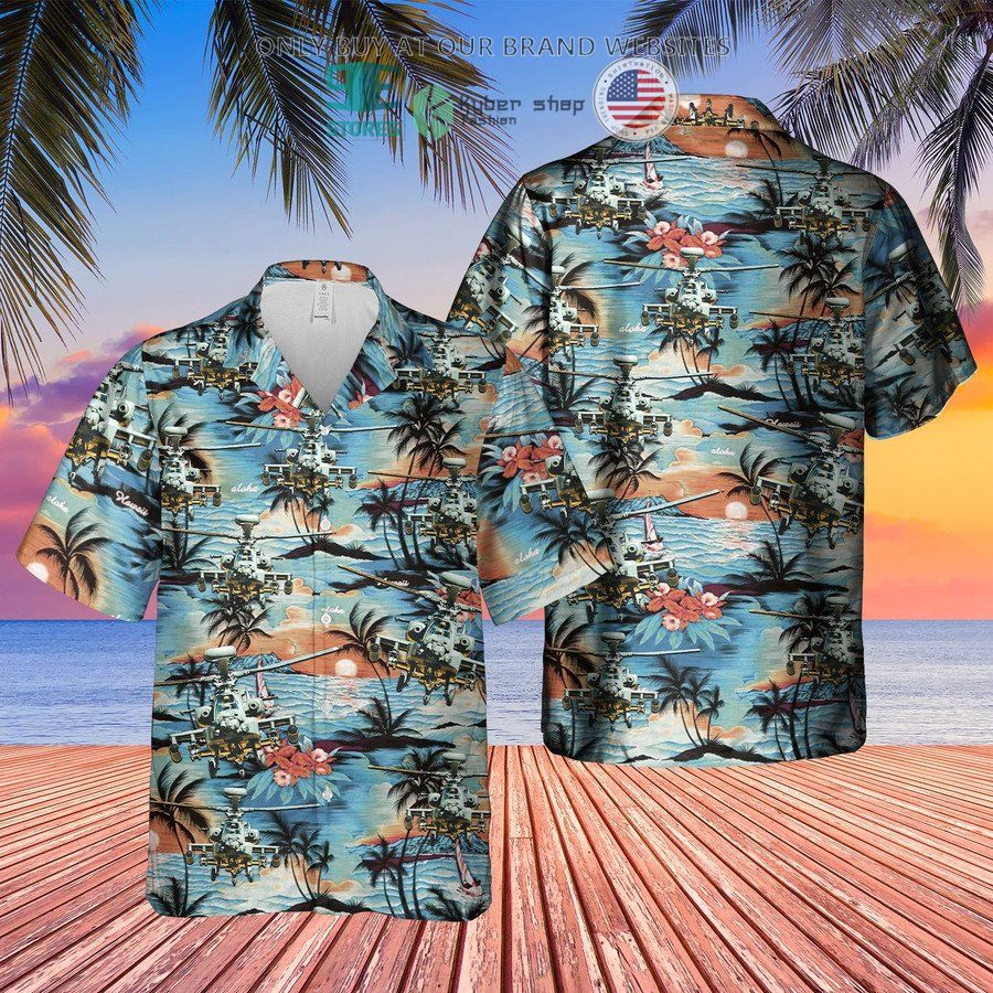 british army westland wah 64 apache hawaiian shirt 1 96488