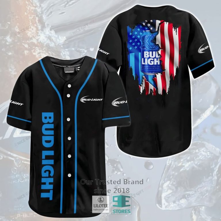 bud light us flag baseball jersey 1 54640