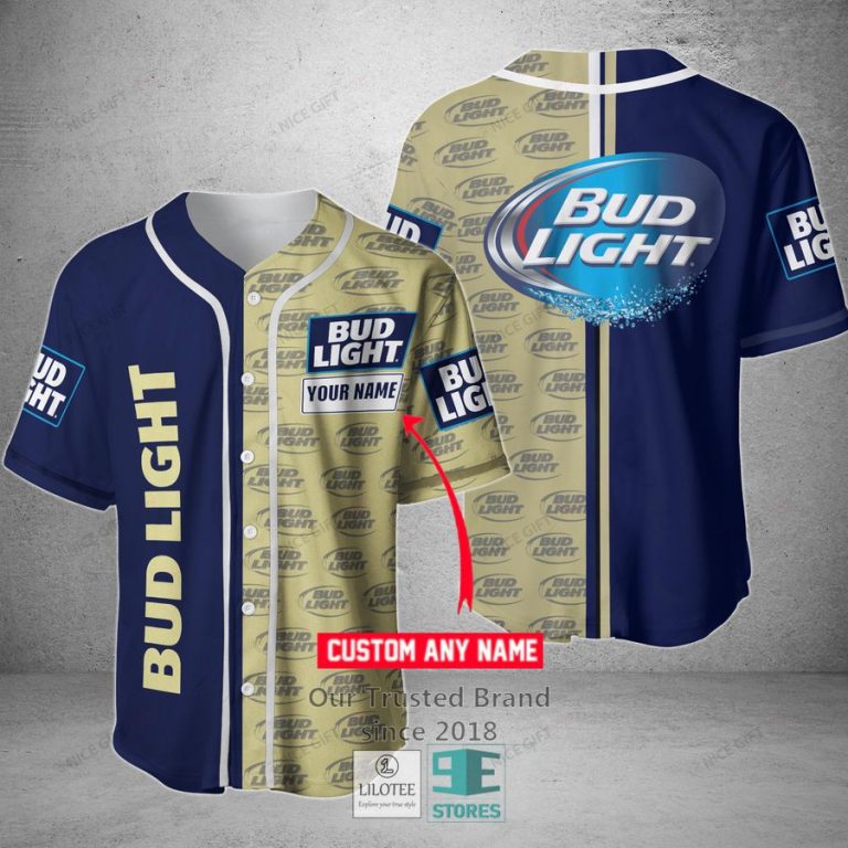 bud light your name baseball jersey 1 56363