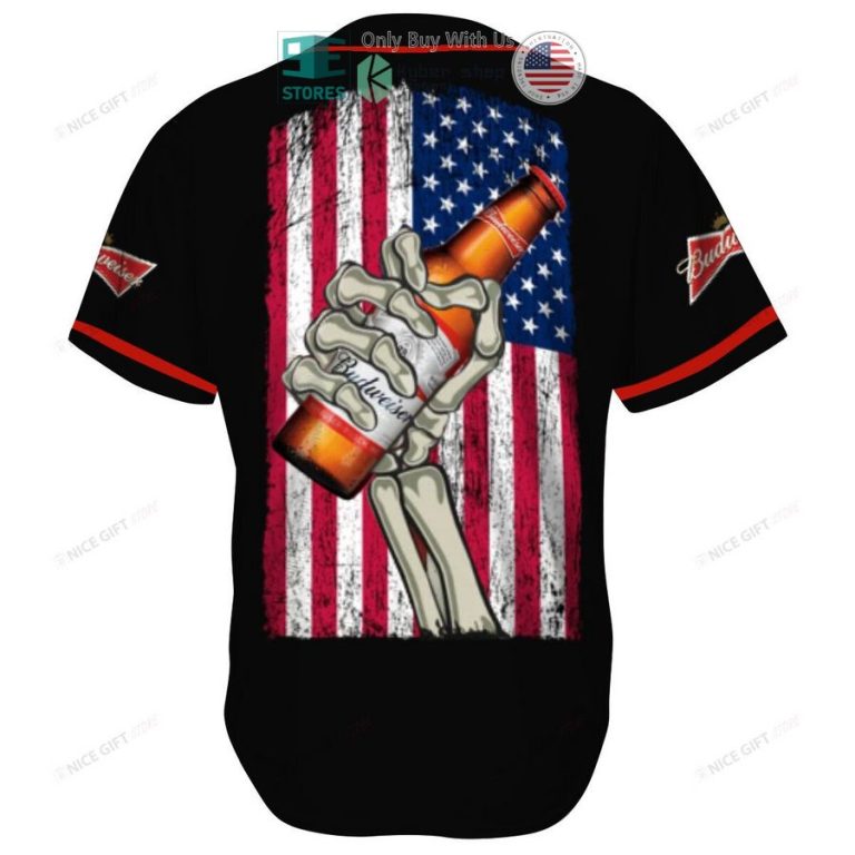 budweiser united states flag black baseball jersey 3 51862