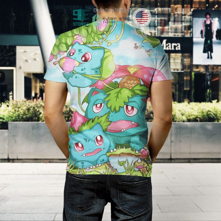 bulbasaur family 3d t shirt 3 3661