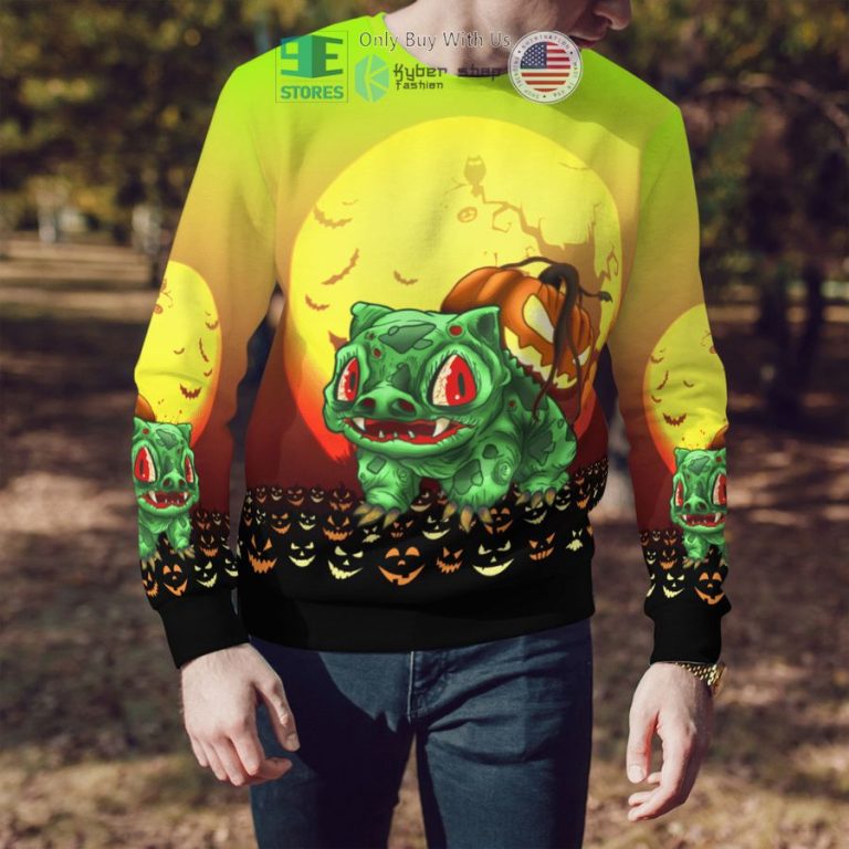 bulbasaur halloween pumpkin 3d shirt hoodie 3 62671