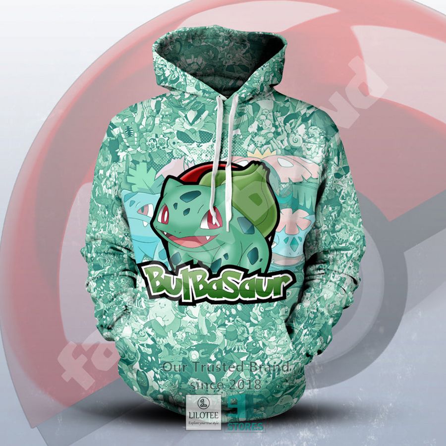bulbasaur pokemon 3d hoodie 1 47005