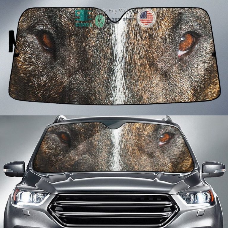 bull terrier brindle apsos eyes car sun shade 1 31362