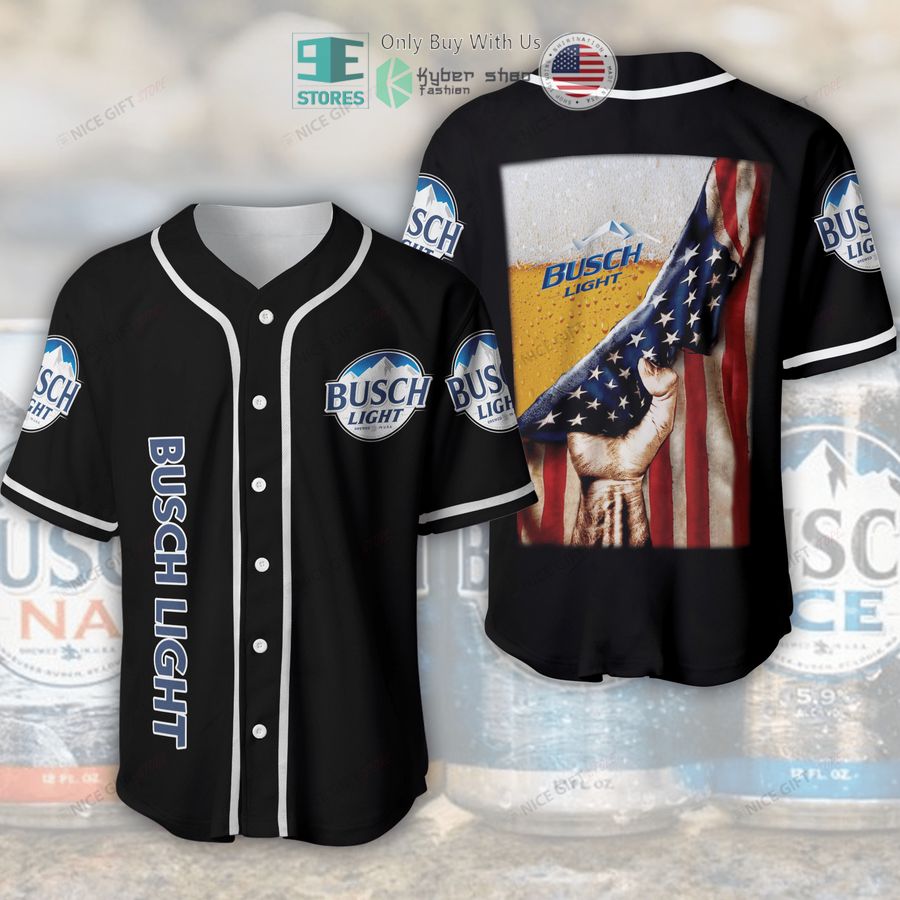 busch light beer united states flag baseball jersey 1 71994