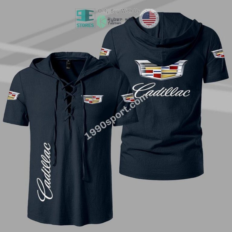 cadillac brand drawstring shirt 3 79510