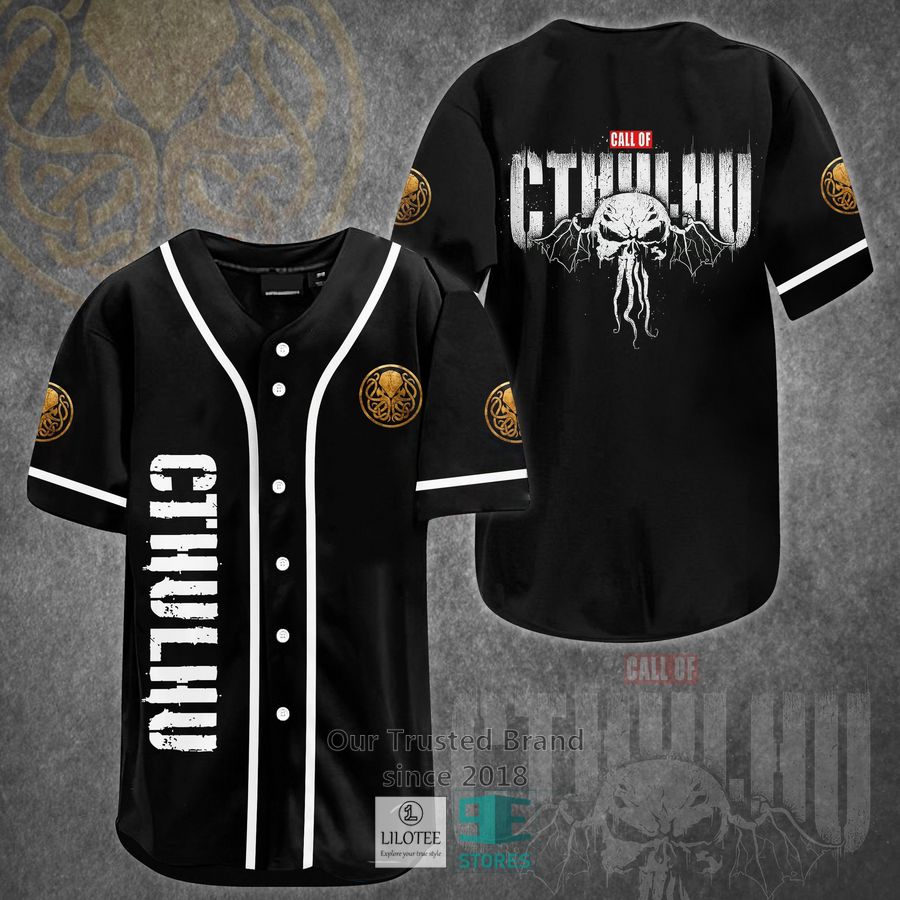 call of cthulhu horror movie baseball jersey 1 60384