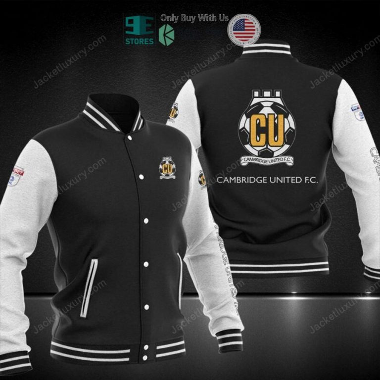 cambridge united f c baseball jacket 1 39851