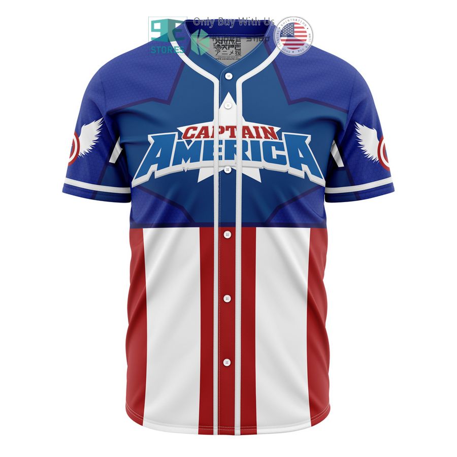 captain america baseball jersey 1 49781