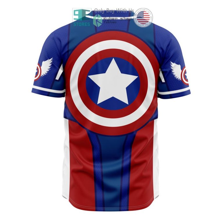 captain america baseball jersey 3 20554