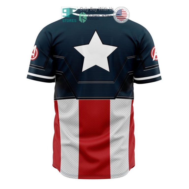 captain america cosplay marvel baseball jersey 3 80073