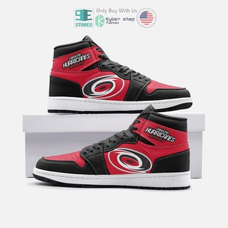 carolina hurricanes logo air jordan high top shoes 1 6649