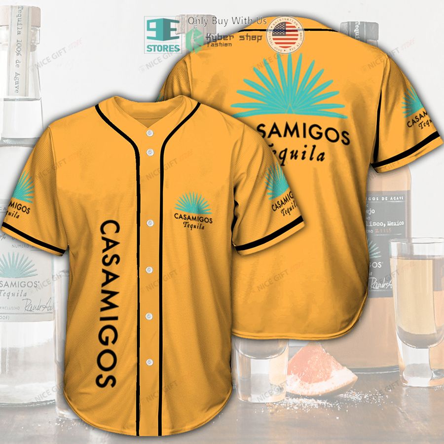 casamigos logo orange baseball jersey 1 70284