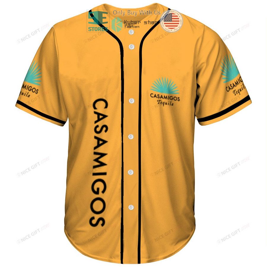casamigos logo orange baseball jersey 2 85749