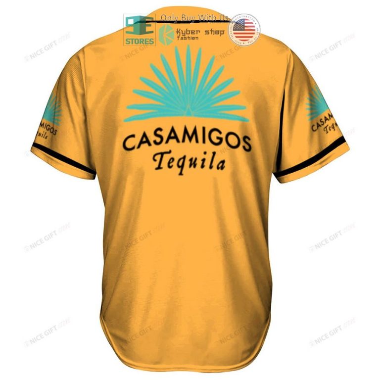 casamigos logo orange baseball jersey 3 77676