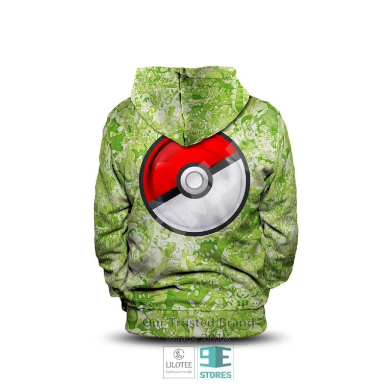 caterpie pokemon 3d hoodie 3 48595