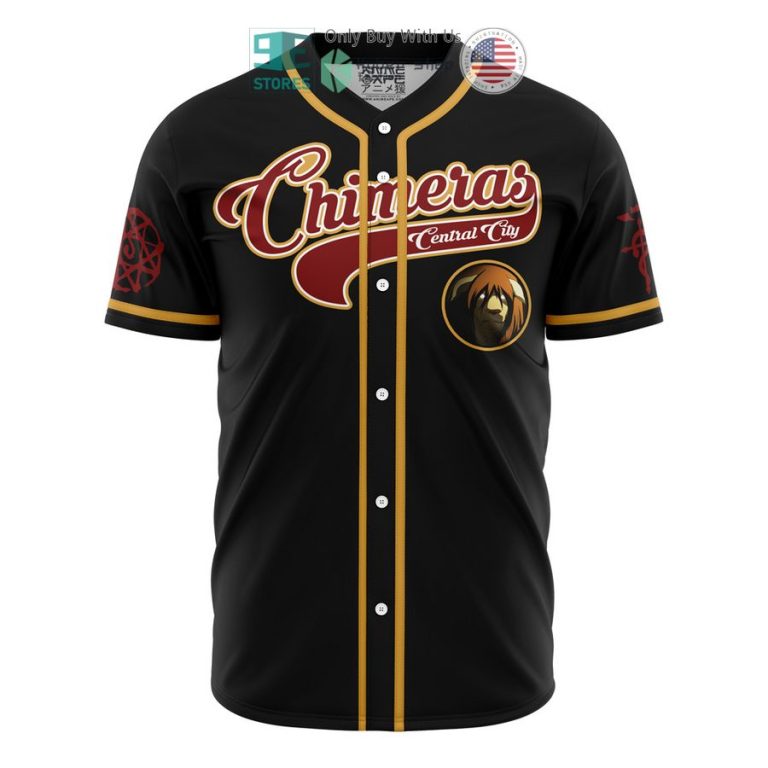 central city chimeras full metal alchemist baseball jersey 2 41113