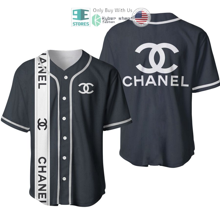chanel logo baseball jersey 1 88685