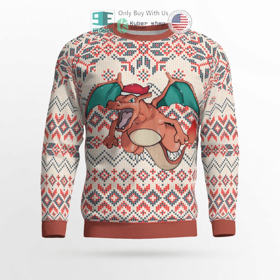 charizard christmas sweatshirt sweater 2 94098