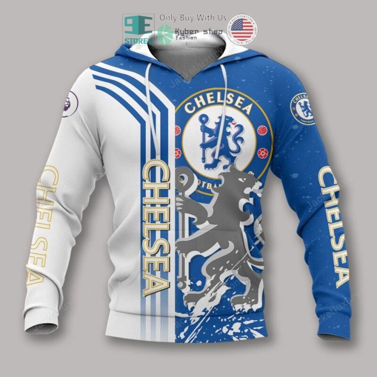 chelsea f c 3d polo shirt hoodie 2 2614