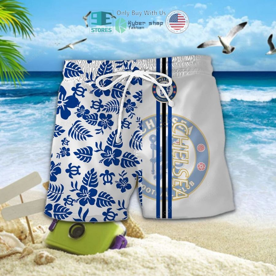 chelsea f c hawaiian shirt shorts 2 47817