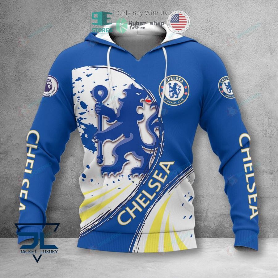 chelsea f c logo white blue 3d polo shirt hoodie 2 31119