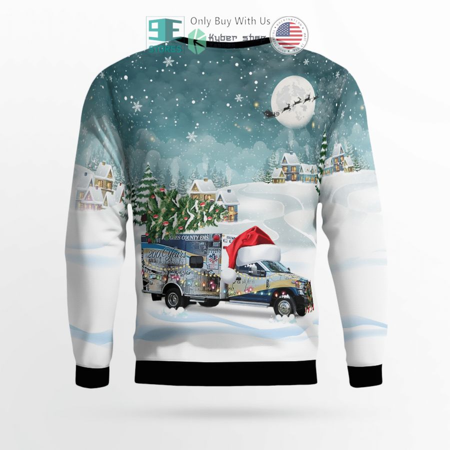 christmas tree emergency medical service sweater sweatshirt 3 54150