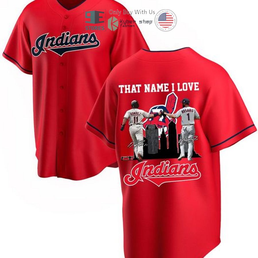 cleveland indians that name i love baseball jersey 1 27748
