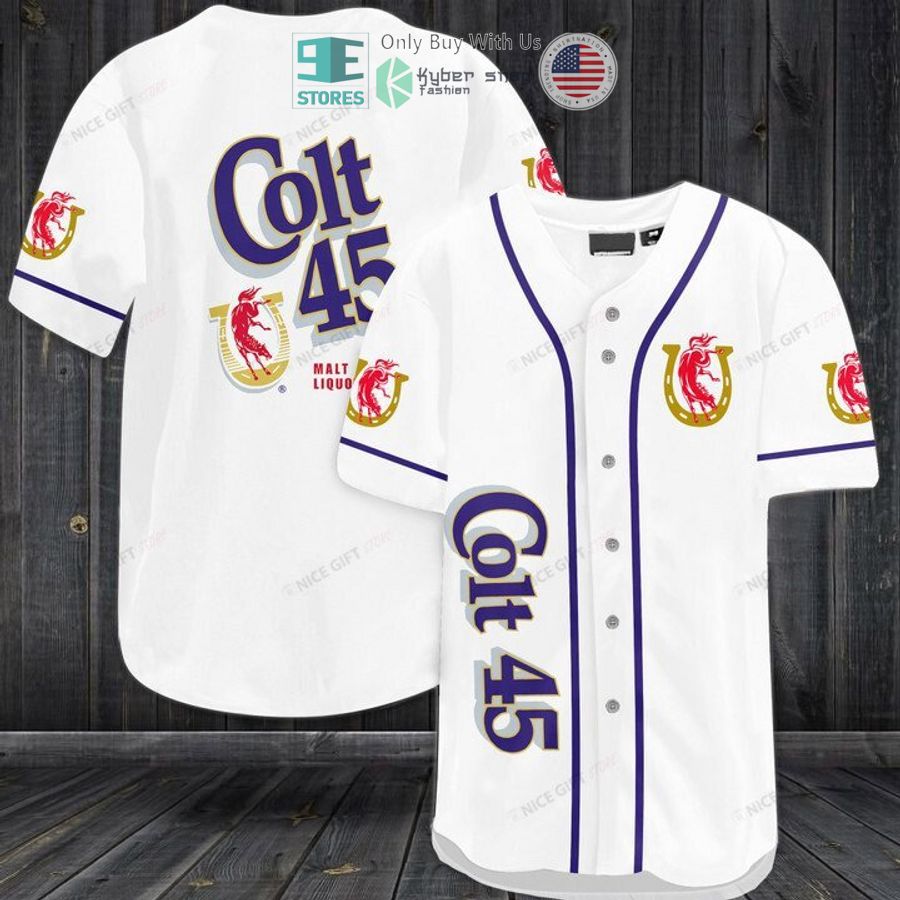 colt 45 white baseball jersey 1 77338