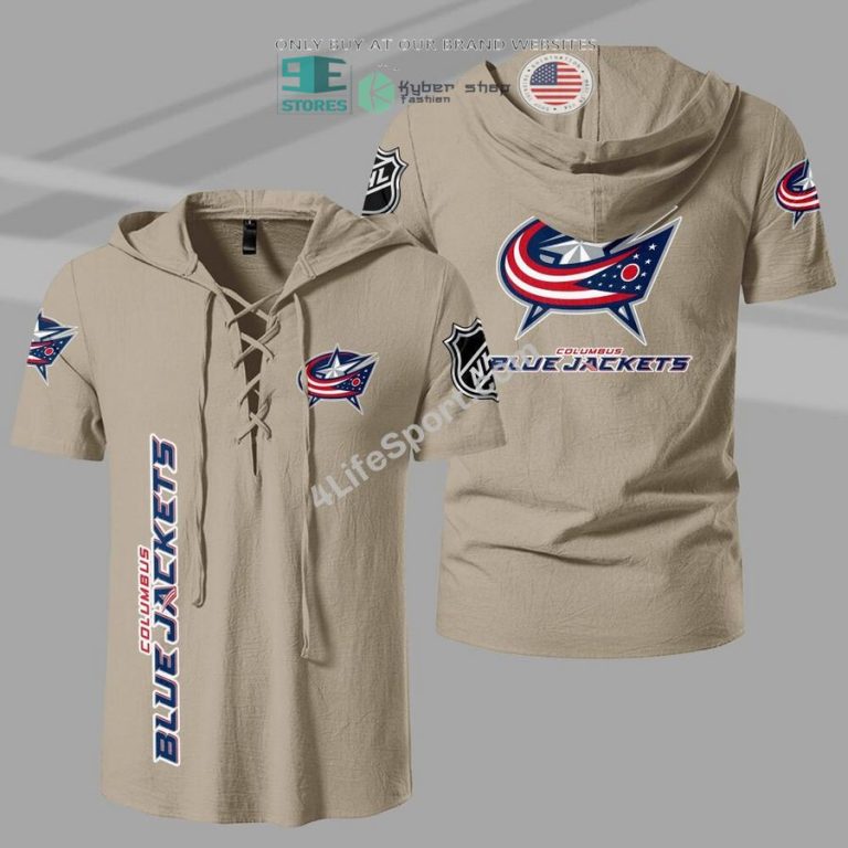 columbus blue jackets drawstring shirt 3 51561