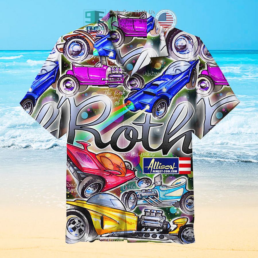 concept car and hot rod art hawaiian shirt 1 68452