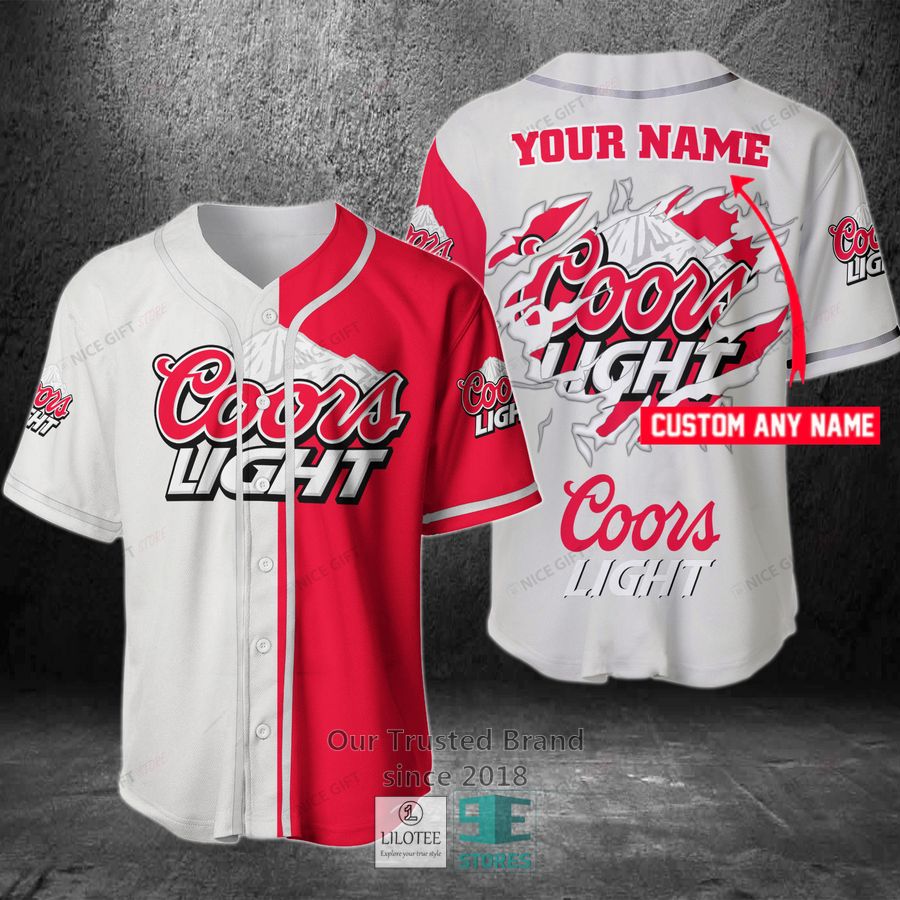 coors light your name baseball jersey 1 3422